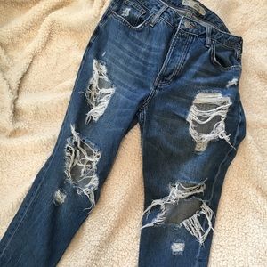 Topshop ripped jeans